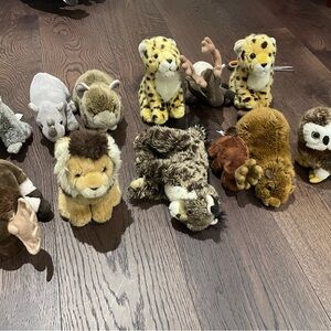 WWF stuffed animlas